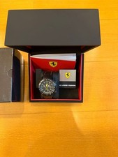 Reloj cronógrafo Scuderia Ferrari esfera de carbono con caja reloj deportivo
