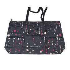 Nuevo Bolso Kate Spade Grande Lona Estrella en Negro/Multi