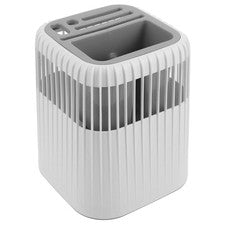 Organizador de almacenamiento de utensilios de encimera con soporte de drenaje para cubiertos de cocina