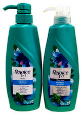 Champú anticaspa Rejoice 3 en 1 + acondicionador mentol fresco y suave 370 ml