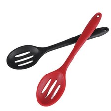Schlitzlöffel Küchenutensilien Silikon - Aufhängeloch Aufbewahrung 27,5 cm