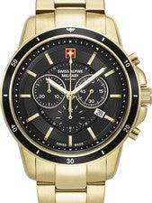 Swiss Alpine Military 7089.9117 Cronografo Reloj Hombre 44mm