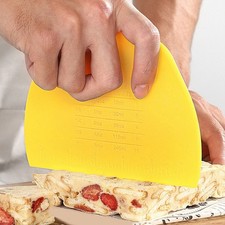 Raspador de masa multifuncional 2 piezas para hornear cucarachas medir limpiar