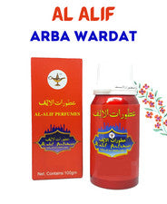 Aceite de perfume concentrado ARBA WARDAT Al Alif, 100 ml, aceite Attar envío gratuito