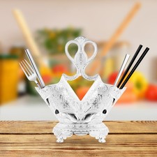 Soporte de utensilios para organizador de cubiertos de utensilios de cocina