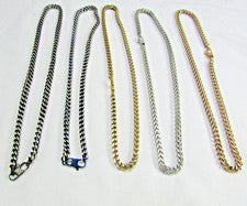 Collar Cadena Franco 24" Acero Inoxidable Dos Tonos Invicta Jewelry