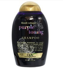 Champú tonificante Blonde Enhance + púrpura OGX 385 ml 13 fl oz