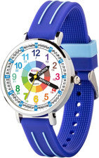 Kiddus Reloj Aprendizaje Niños, Reloj Analógico A partir de 5 Años, Niño Niña