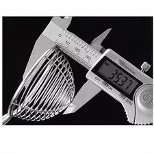 Cuchara de Cocina con Ranuras de Acero Inoxidable 304 con Ergonómica para Mango