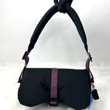 Bolso de Hombro Coach Coachtopia Loop Hinchado Ondulado Dinky Negro Arco Iris CQ859 NUEVO CON ETIQUETAS