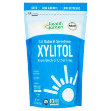 Edulcorante natural Health Garden Real Birch Xilitol, 1,0 lb