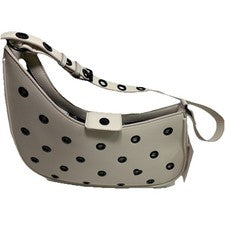 BETSEY JOHNSON XORUTHY Cartera Mujer Bolso de Hombro Beige/Tostado Nuevo con Etiquetas