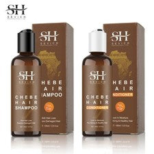 CHEBE Champú Acondicionador Crecimiento Cabello Set Tratamiento Anti Pérdida de Cabello para Hombres Mujeres