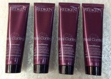 REDKEN Real Control Acondicionador Cuidado del Color Acondicionador **Paquete de 4** Viaje 1.oz