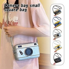 Bolso para Cámara Mujer Moda Bolso de Hombro Versátil Bandolera Pequeño Bolso Cuadrado