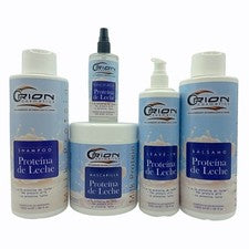 Kit de cuidado capilar Orion Milk Protein champú mascarilla acondicionador brillo sin enjuague
