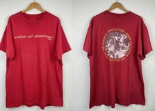 Camisetas Vintage Visión Of Disorder Rojo 2 Lados Todas las Tallas S-5Xl Camisa