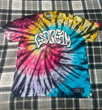 XL LSDream Elige Tu Aventura V.2 Tie Dye Doble Cara Gráfico Estampado Camiseta