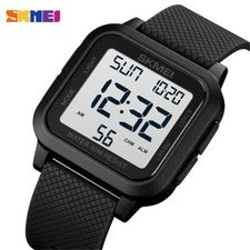 SKMEI Hombre Reloj Deportivo Alarma Cronógrafo Electrónico Reloj de Pulsera Niños Niñas Cronómetro