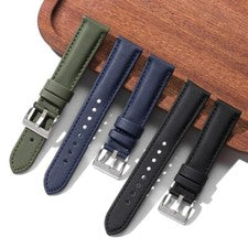 Correa de reloj de cuero parche de nailon de liberación rápida de alta calidad de 20 mm 22 mm para hombre