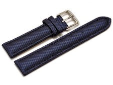 Correa de reloj HighTech tela textil azul impermeable 18mm 20mm 22mm 24mm