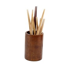 Organizador de herramientas de cocina de madera soporte para utensilios contenedor de cubiertos de cocina