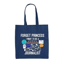 Olvidar Princesa Quiero Ser Un Periodista - Bolsa De Lona - Periódico Divertido
