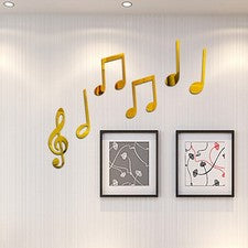 Pegatina de pared con espejo para decoración del hogar pegatinas superficie de salón