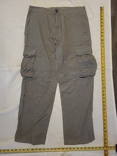 Pantalones cargo Sonoma Life + Style para hombre 33x30 beige informales 100 % algodón al aire libre