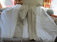 Nuevos Pantalones Sin Etiquetas The Limited Para Hombre COLOR ARENA Talla 36" por 32" Estilo C40443