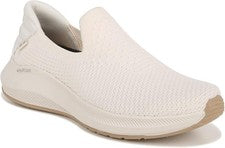 Zapatilla deportiva Ryka Fling blanca sin cordones para mujer nueva/ob 11W