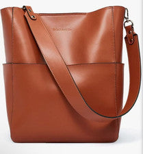 Bolsos de mano de diseñador de cuero para mujer BOSTANTEN