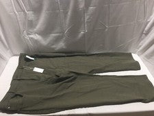 Pantalones de mezclilla J541 WARP + WEFT ORD Chicago calce recto oliva para hombre talla 46x30
