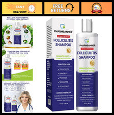 Champú antifúngico para foliculitis, dermatitis seborreica, psoriasis del cuero cabelludo - R