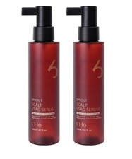 CH6 Scalp Sac Serum Red Edition 140 ml x2 - Cuidado de la pérdida del cabello, tratamiento del cuero cabelludo, kor