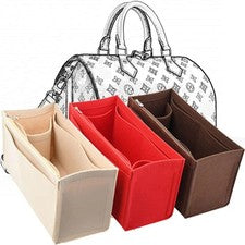 Cartera organizadora de fieltro inserción para Speedy 25 30 35 Neverfull bolso de mano forro