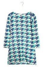 Vestido de punto para mujer Grey Wolf azul turquesa blanco talla 38 clásico casual