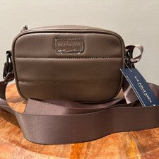 U.S. Polo Assn. Bandolera Mujer Color Taupe Nueva