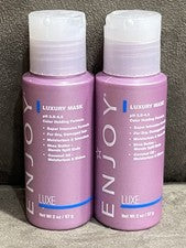 DISFRUTA MASCARILLA DE LUJO ACONDICIONAMIENTO PROFUNDO TRATAMIENTO DE LUJO - PAQUETE DE 2 - TAMAÑO DE VIAJE 2 OZ