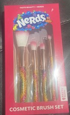 Juego de brochas cosméticas de cuatro piezas Nerds brocha de maquillaje ojos genial divertido