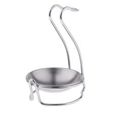 Soporte para cucharas Home Kitchen acero inoxidable