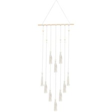 Decoración de Pared Hogar Accesorios Macramé Cuadro Colgante Expositor