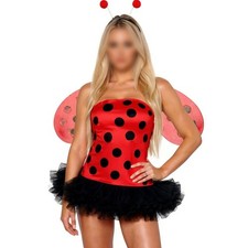Para Mujer Escarabajo Vestido con Alas y Diadema para Halloween Cosplay