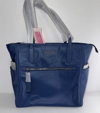 Bolso de Mano Kate Spade New York Grande Astillero Azul Mujer Cartera NUEVO con Etiquetas Regalo
