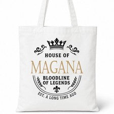 Bolso de Mano House Of MAGANA Nombre Familiar Regalo de Cumpleaños