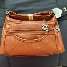 Bolso Bandolera Closet Rituals Para Mujer con Correa Marrón Imitación Cuero Nuevo con Etiquetas 🥰