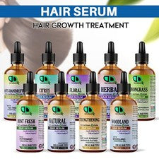 Suero para el crecimiento del cabello | Tratamiento natural para el crecimiento del cabello | Cuidado reparador de aceit