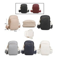 Bandolera para mujer Bolso mensajero Bolso de hombro Correa ajustable