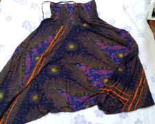 Unisex 2022 Nuevo Pantalón Harén Samurai Tailandés Festival Boho Hippy Cintura Alta Yoga