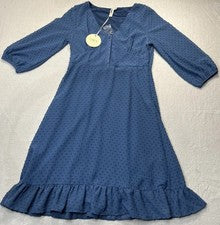 Vestido Lara Moda Mujer Boutique Grande Nuevo con Etiquetas